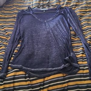 Long sleeve thin material top, Derek Heart, M